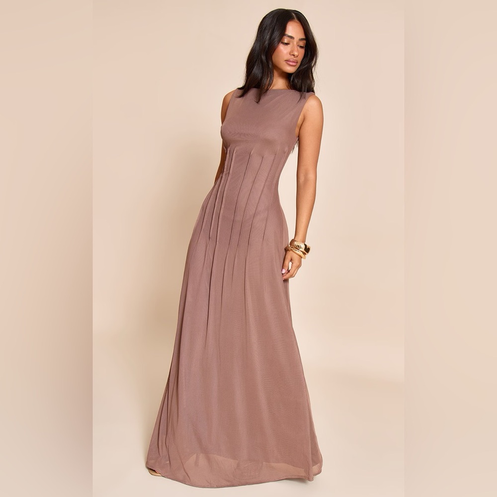 NWT Mauve front seam dress - PLT